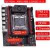 QIYIDA X99 Motherboard - High-performance motherboard with TPM 2.0 support