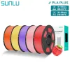 SUNLU 5KG PLA Plus 3D Filament - Colorful and durable printing material