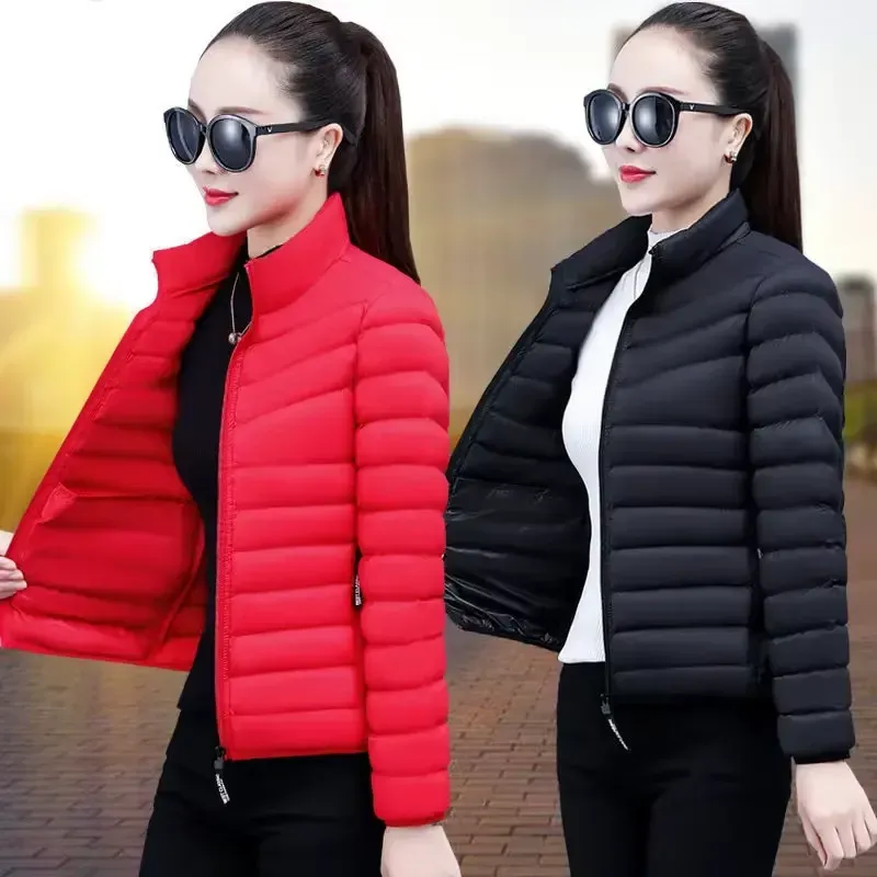 women's 2024 trendy slimming cotton jacket, eco-friendly light outerwear