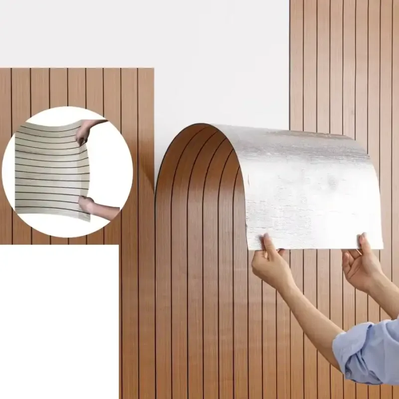 Close-up of SXP1 Foam Labels roll’s 3D texture – peel-and-stick wall decor