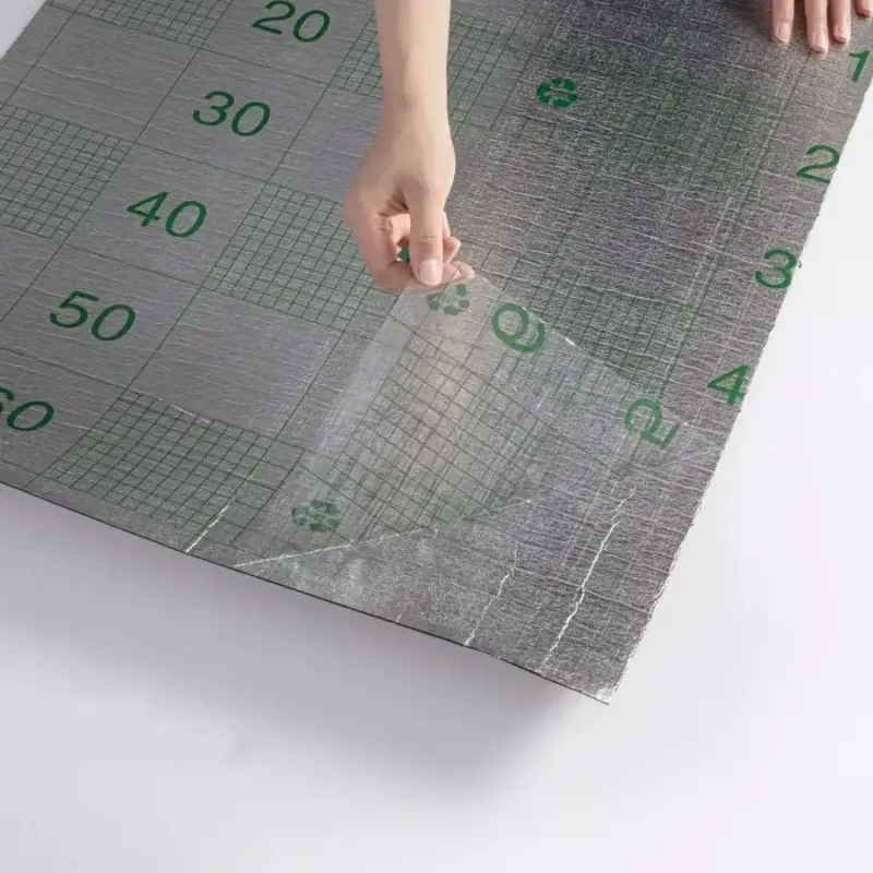 SXP1 Foam Labels roll applied in a modern living room