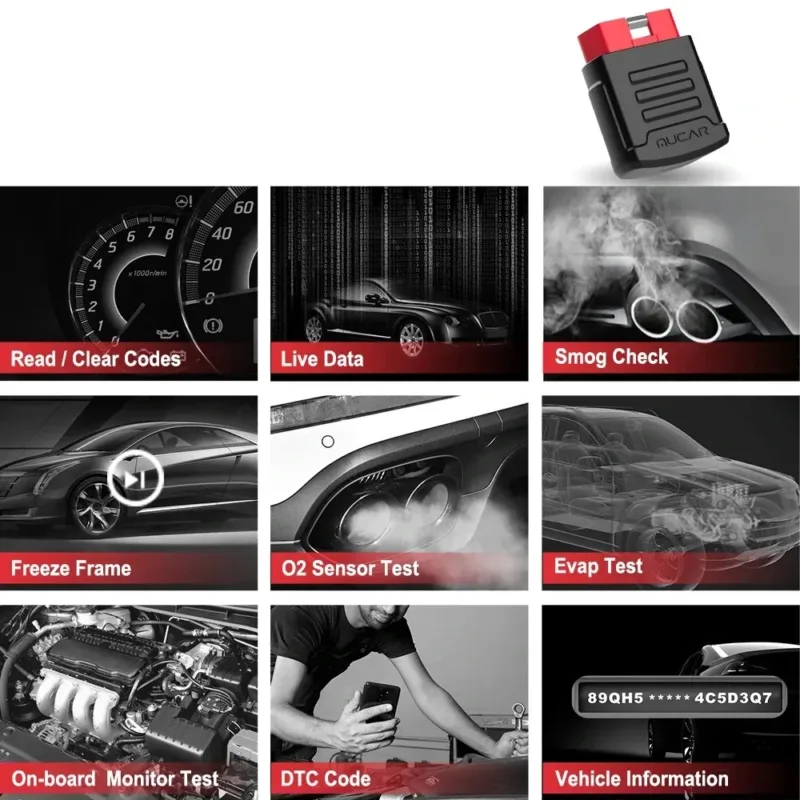 MUCAR BT200 Performing Multi-System Diagnostics