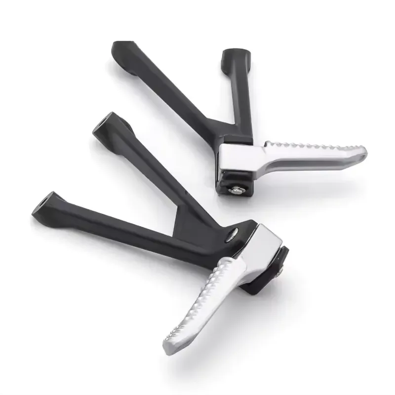 TSK rear foot peg providing enhanced grip