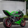 Adhesive tank pad protector for ZX-6R motorcycle