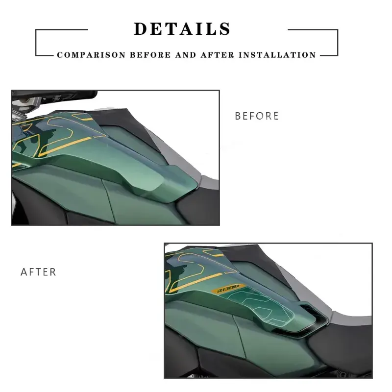 Motorcycle sticker kit compatible with GS1300 gear