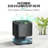 Home Dehumidifier controlling moisture for dry, healthy living spaces