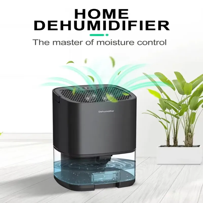 Home Dehumidifier controlling moisture for dry, healthy living spaces