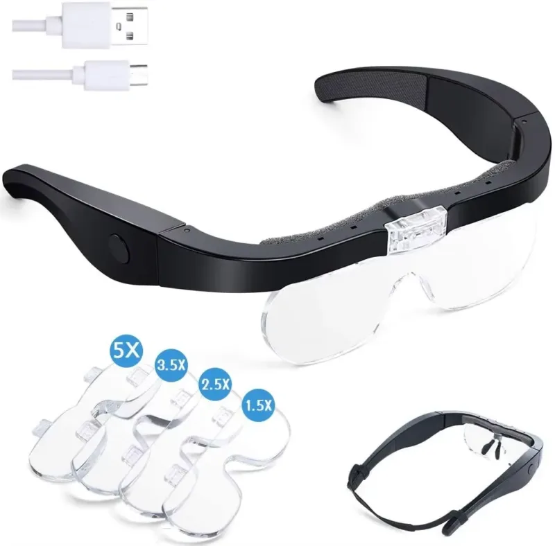 USB Charging Cable for Rechargeable Magnifier Glasses