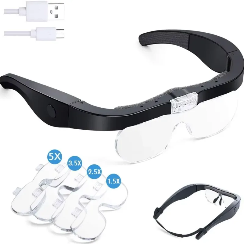 USB Charging Cable for Rechargeable Magnifier Glasses