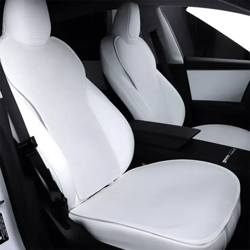 ice silk breathable fabric seat cushion for tesla model y