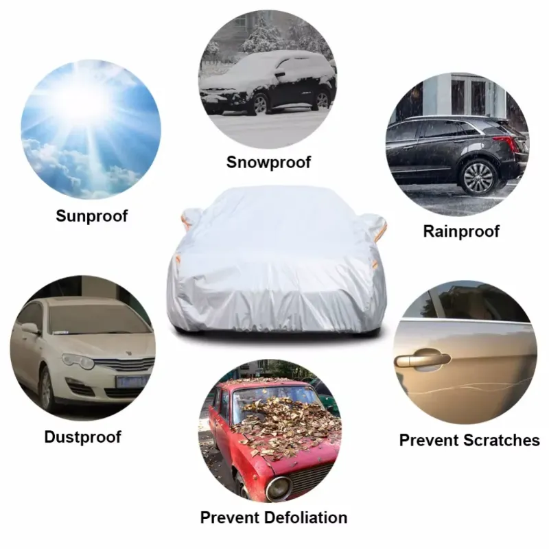 universal fit car cover for sedan suv outdoor use