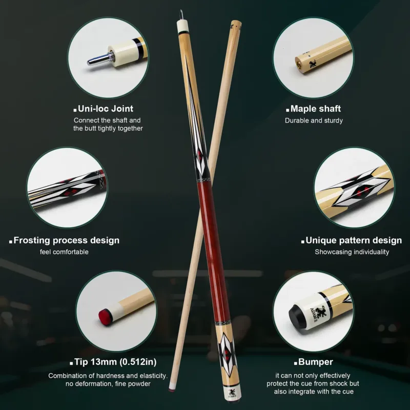 Wood 13MM Cue Stick – Features of Production