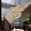 Modern Large Crystal Chandelier in Living Room