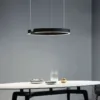 Ceiling Chandelier Pendant Light Installed in Dining Room