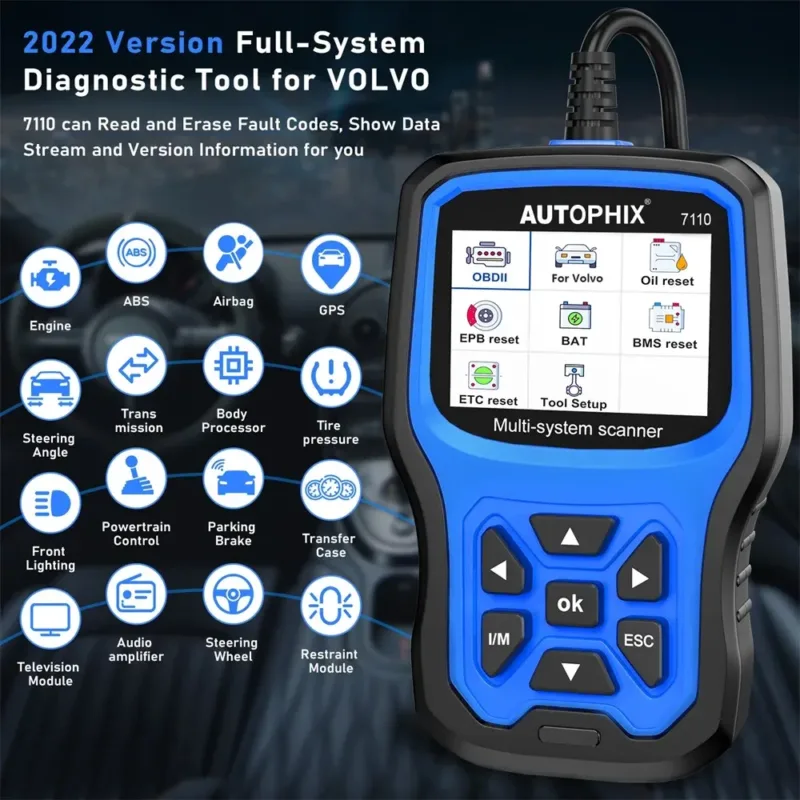 Compact Design of AUTOPHIX 7110 Scanner
