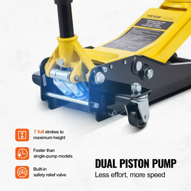 Iron Construction of VEVOR Floor Jack