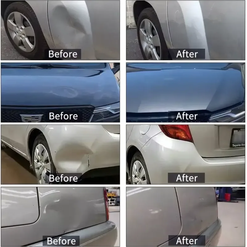 PDR Paintless Repair Tools – repairing a car dent