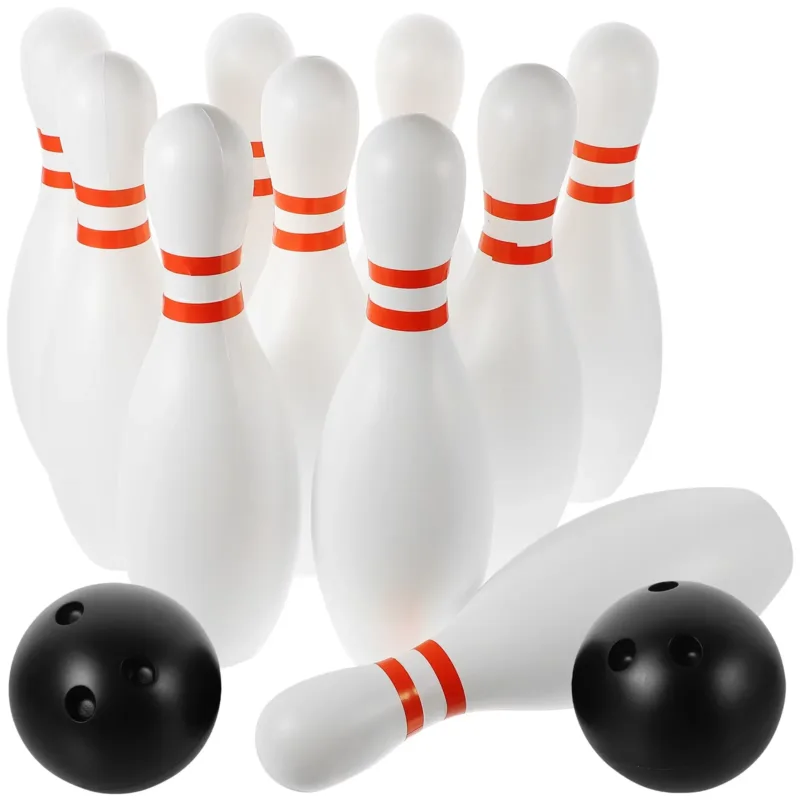 Indoor Bowling Play Sets – easy setup with ball and pins