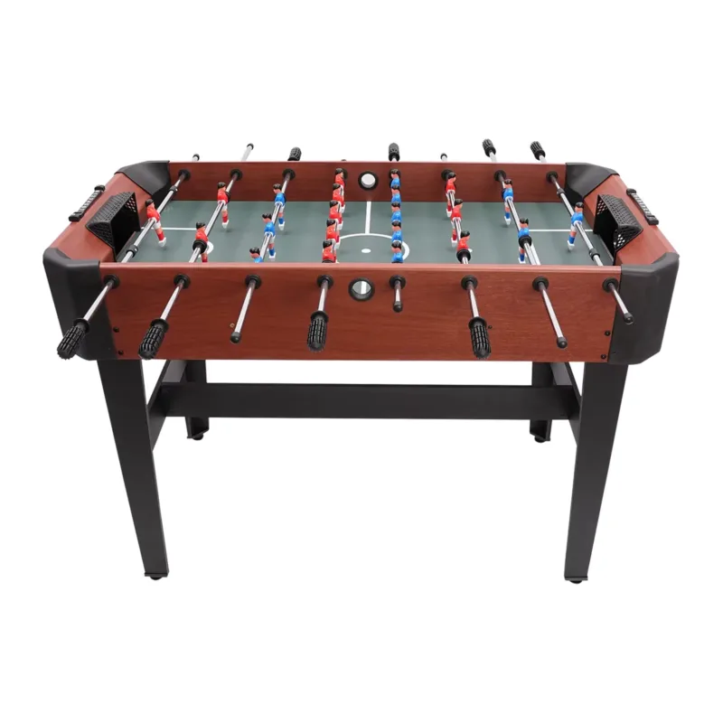 Tenacious Foosball Table – overhead shot of playfield
