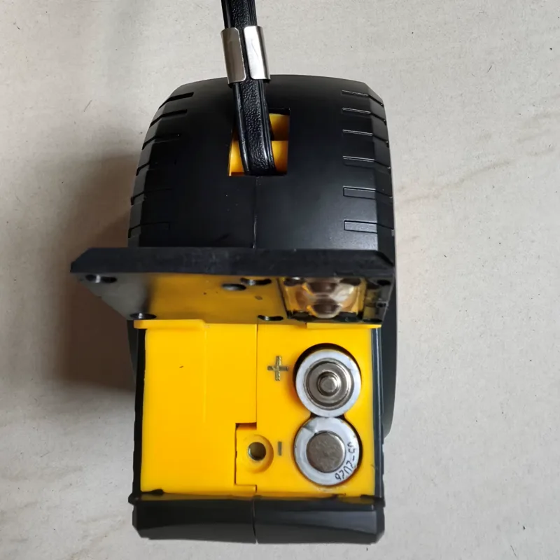 Side View of Ergonomic Laser Rangefinder Tape