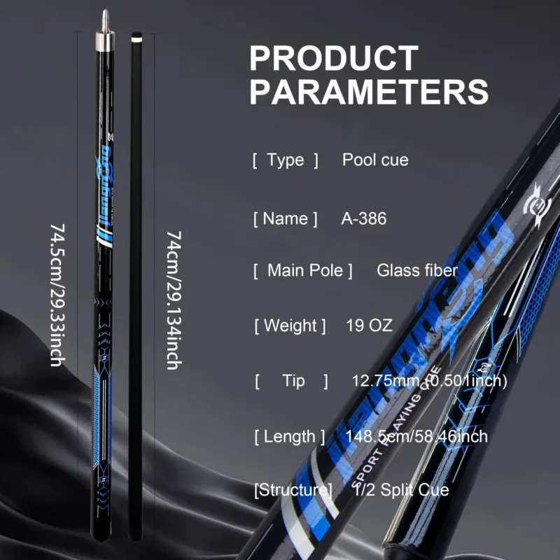 Sleek Design of Professional Billiards Cue