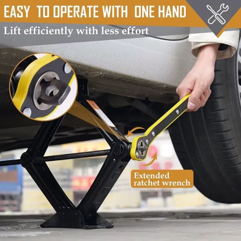 Car 2-3Ton Portable Jack – lifting sedan for tire change