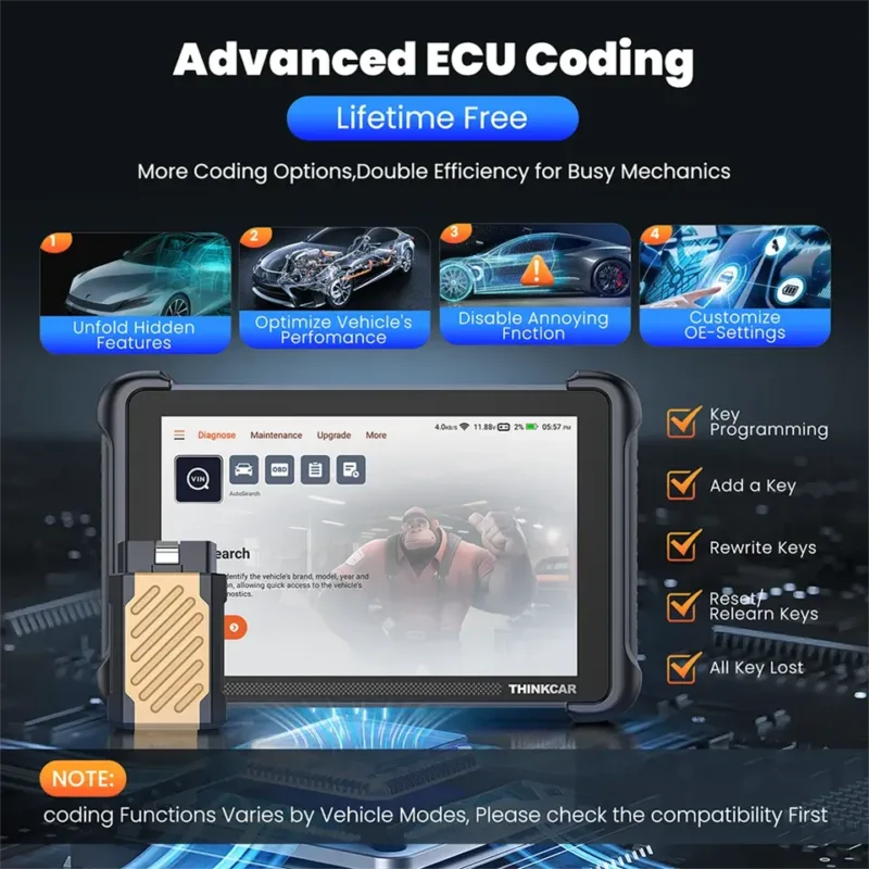 Advanced ECU Scanning on THINKCAR 689BT
