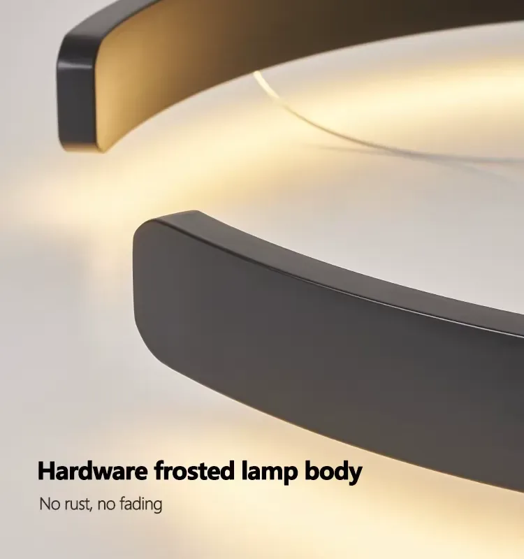 Ceiling Chandelier Pendant Light – Modern Nordic ring-shaped light