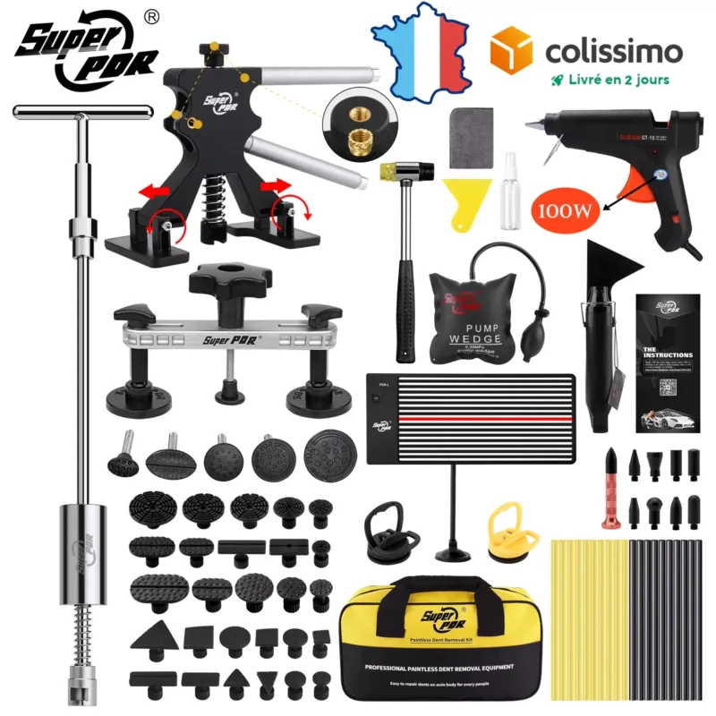 PDR Paintless Repair Tools - Complete Kit Displayed