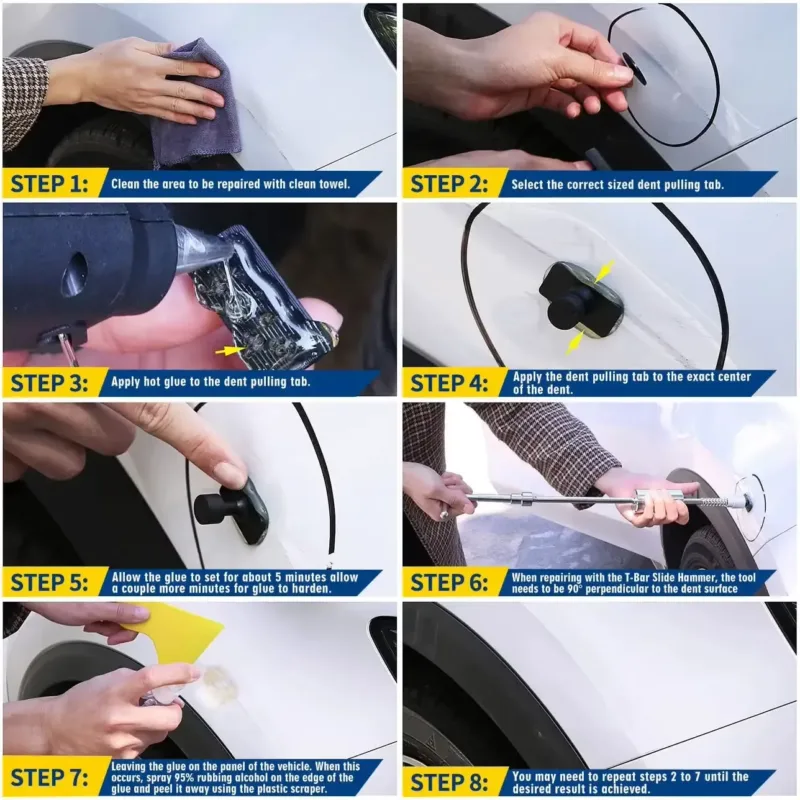 PDR Dent Repair Kit – tools used on car dent