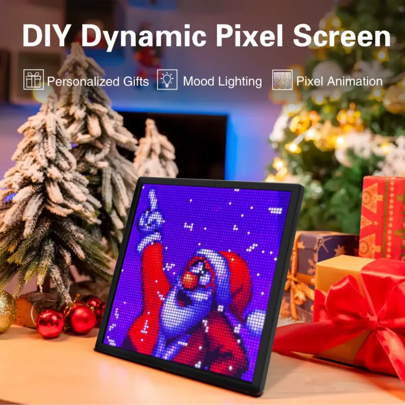 Dynamic Display of Pixel Art on RGB Panel