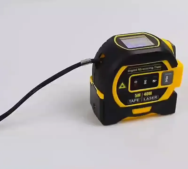 Laser Rangefinder Tape with Digital Display