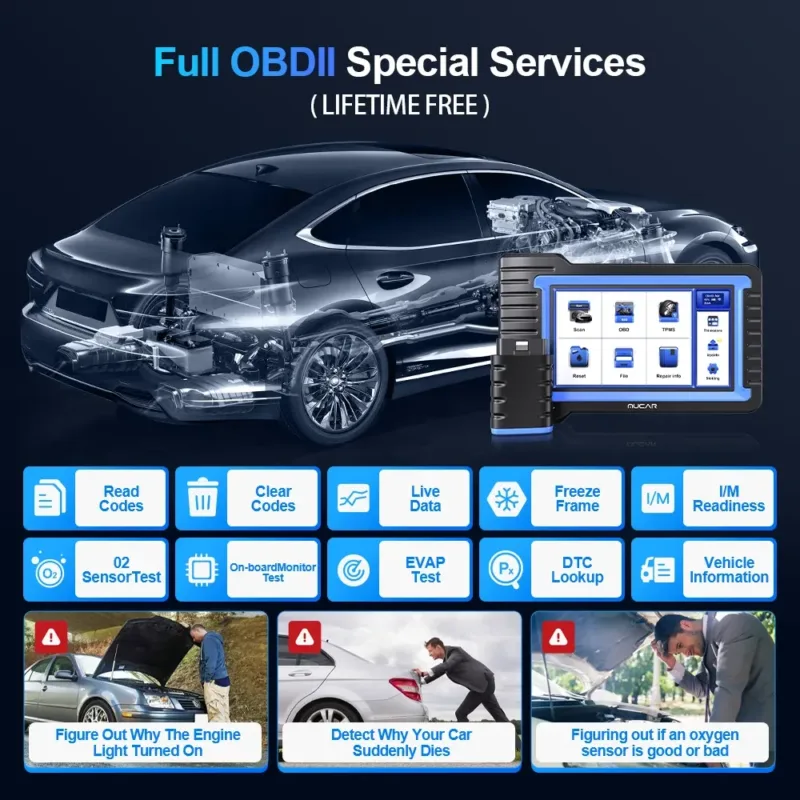 Full System Diagnostics on MUCAR VO7