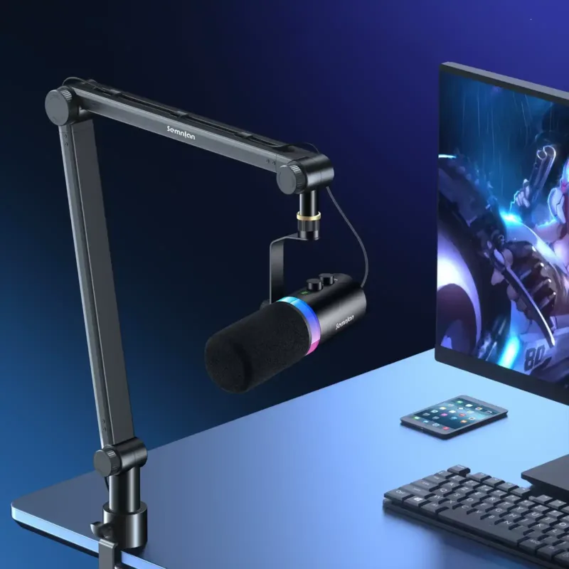 SEMNLAN Microphone Boom Arm Stand