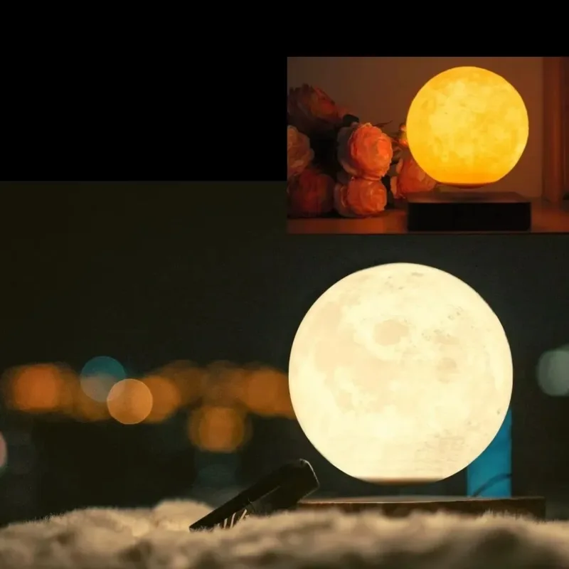 Energy-Efficient LED Lights of Moon Lamp