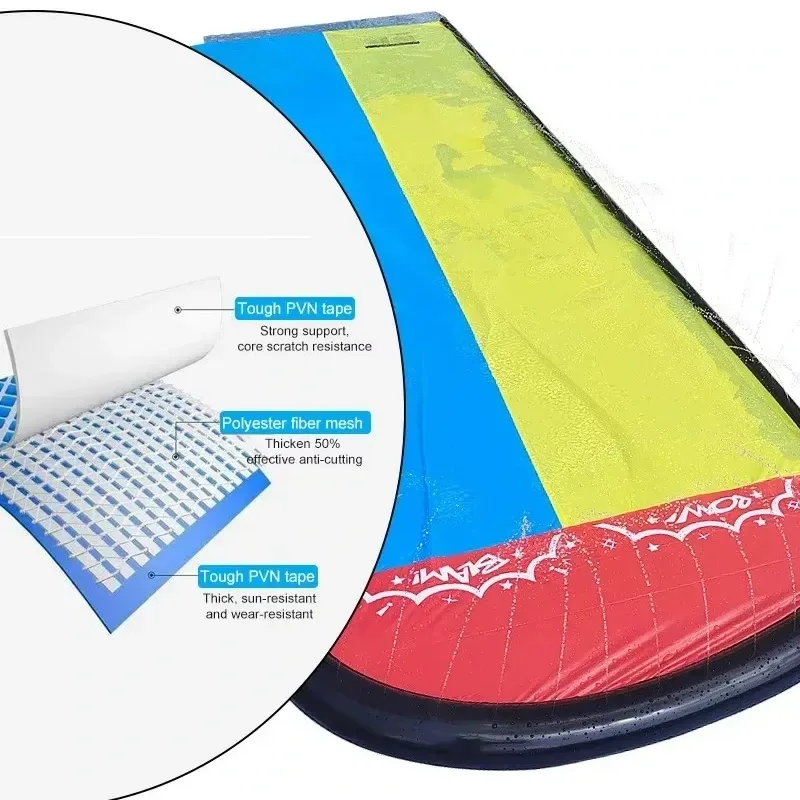 Slide Summer Pool - Inflatable splash toy for kids' outdoor fun