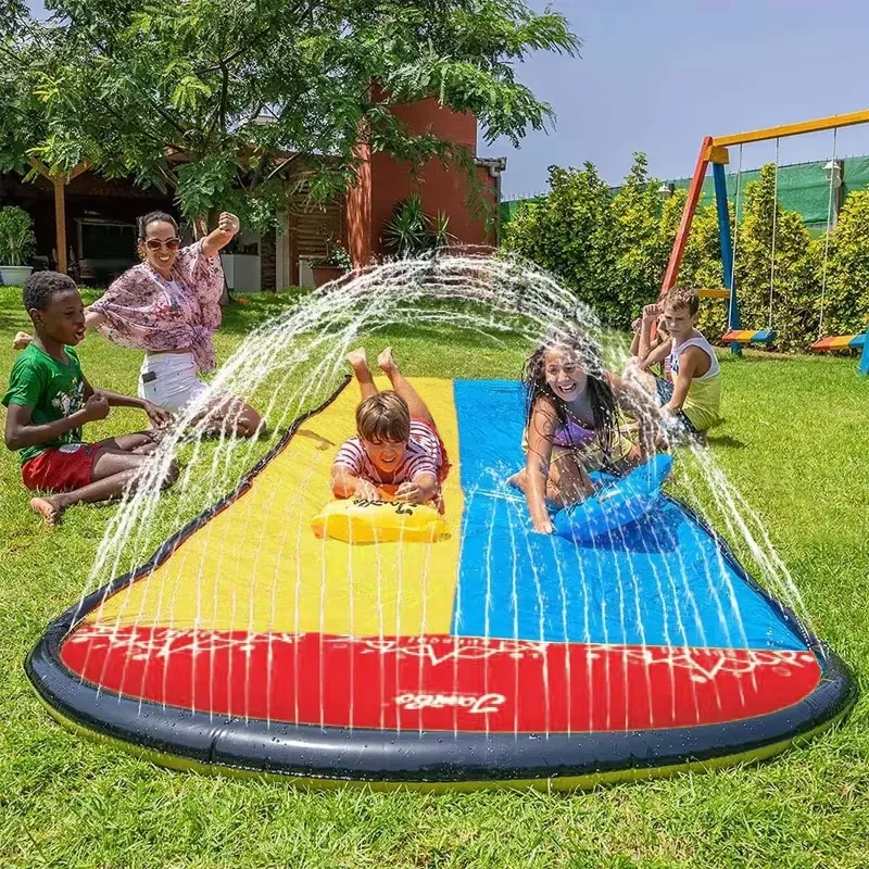 Slide Summer Pool - Inflatable splash toy for kids' outdoor fun