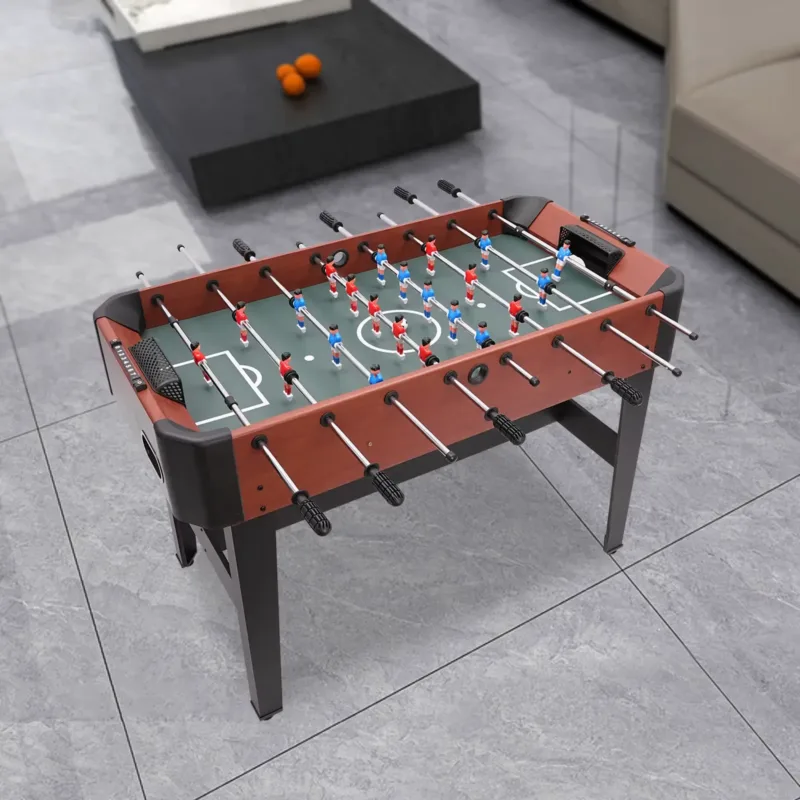 Tenacious Foosball Table – green turf-like table surface