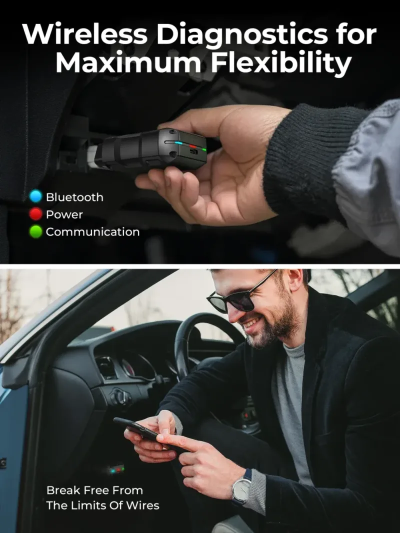 OBD2 Port Connection of TOPDON TopScan