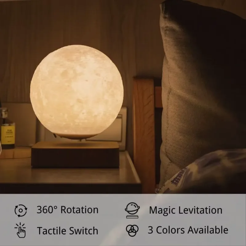 Step-by-Step Features for Setting Up Moon Lamp