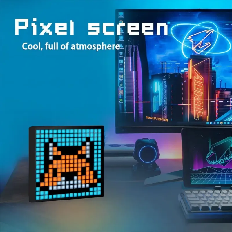 RGB Digital Pixel Panel have Smart Bluetooth Connectivity in Action