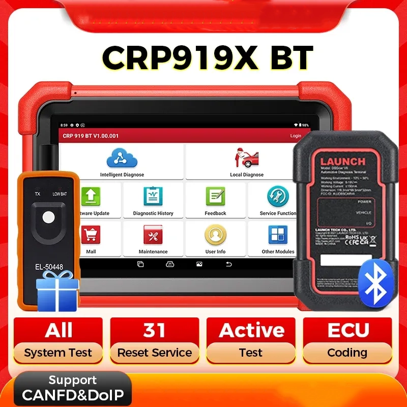 Bluetooth Connection Feature of OBD2 Scanner