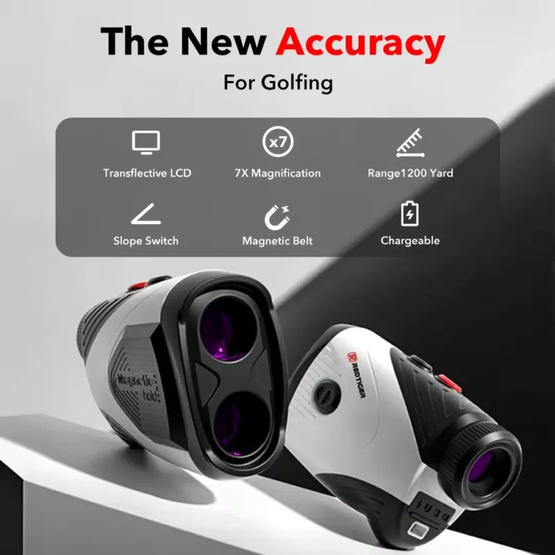 Water-Resistant Design of REDTIGER Golf Rangefinder