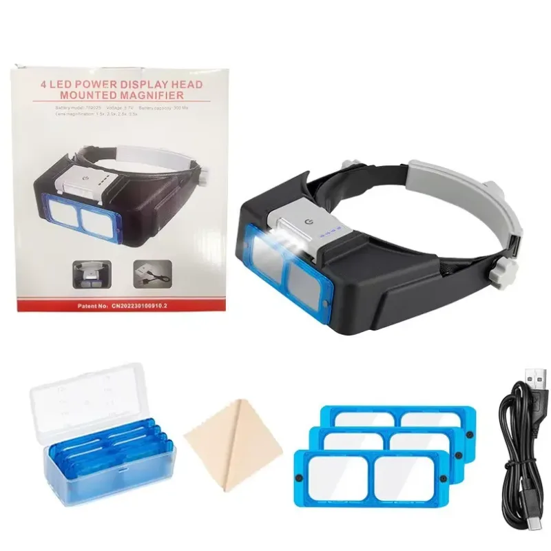 Head Magnifying Glasses – With its included items