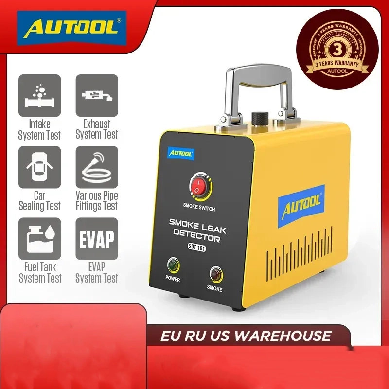 AUTOOL SDT101 Leak Detector in Action
