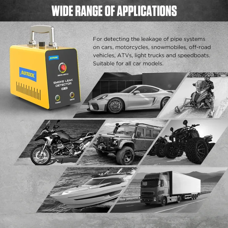 Wide Range of Applications for AUTOOL SDT101