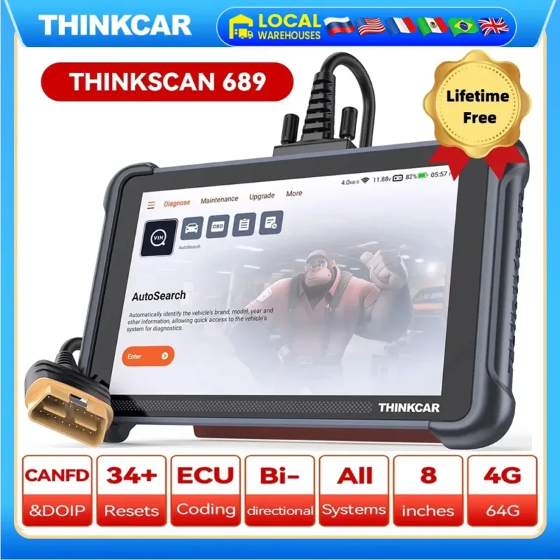 A picture about customer help for Thinkscan 689.