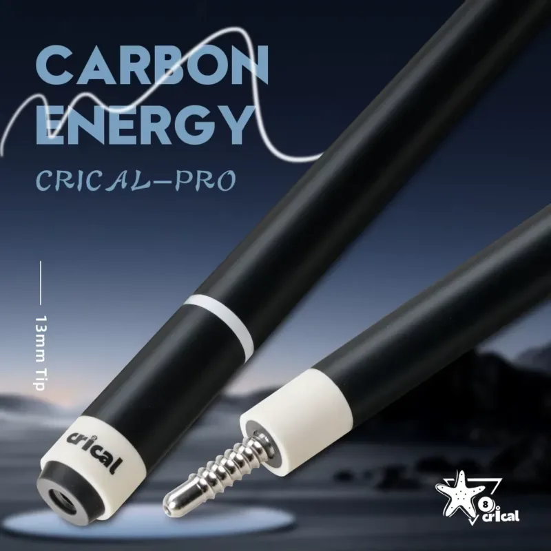 CRICAL CL-PRO Pool Cue – carbon fiber shaft