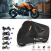 foldable bike cover for easy storage