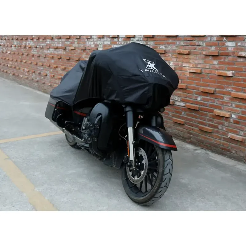 UV-resistant waterproof motorcycle cover 210T